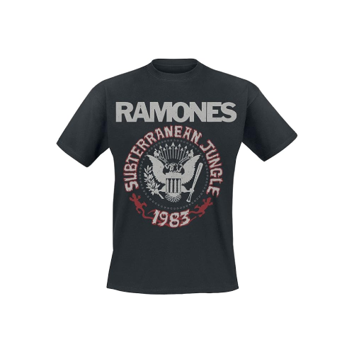 Camisa negra Ramones Subterranean Jungle 1983